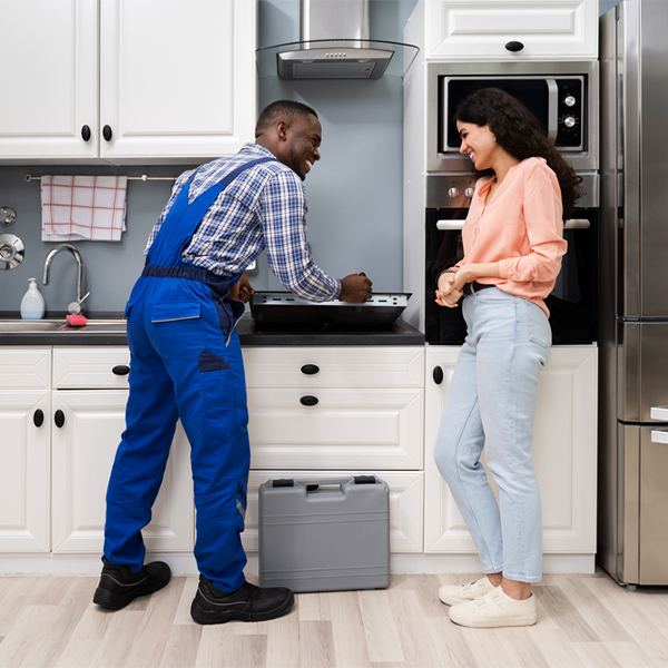 can you provide an estimate for cooktop repair before beginning any work in Crawfordsville OR